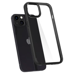 SPIGEN ULTRA HYBRID HÜLLE IPHONE 13 MINI MATTE SCHWARZ