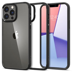 SPIGEN ULTRA HYBRID HÜLLE IPHONE 13 PRO MATTE SCHWARZ