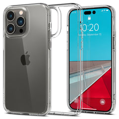 SPIGEN ULTRA HYBRID HÜLLE IPHONE 14 PRO KRISTALLKLAR