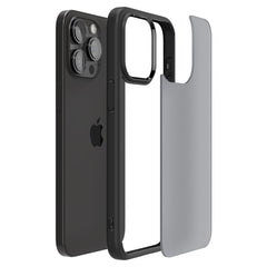 SPIGEN ULTRA HYBRID HÜLLE IPHONE 15 PRO FROST SCHWARZ