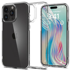 SPIGEN ULTRA HYBRID HÜLLE IPHONE 15 PRO MAX KRISTALLKLAR