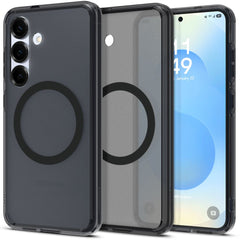 SPIGEN ULTRA HYBRID MAG MAGSAFE GALAXY S25 FROST SCHWARZ