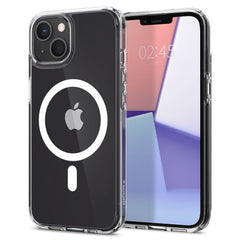 SPIGEN ULTRA HYBRID MAG MAGSAFE HÜLLE IPHONE 13 MINI WEISS
