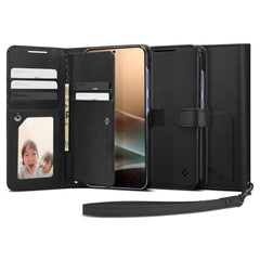 SPIGEN WALLET HÜLLE "S" GALAXY S25+ PLUS SCHWARZ