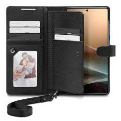 SPIGEN WALLET HÜLLE "S" GALAXY S25 ULTRA SCHWARZ