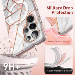 SUPCASE COSMO MAG MAGSAFE GALAXY S25 ULTRA MARMOR HÜLLE