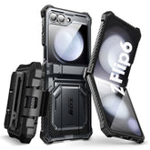 SUPCASE IBLSN ARMORBOX GALAXY Z FLIP 6 SCHWARZ