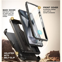 SUPCASE UNICORN BEETLE PRO 2-SET GALAXY S25 ULTRA SCHWARZ