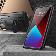 SUPCASE UNICORN BEETLE PRO HÜLLE FÜR IPHONE 12/12 PRO SCHWARZ