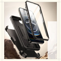 SUPCASE UNICORN BEETLE PRO HÜLLE FÜR IPHONE 16E SCHWARZ