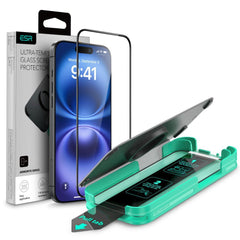 ESR ARMORITE IPHONE 16 PRO MAX SCHWARZ gehärtetes Glas