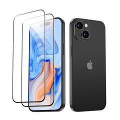 ESR TEMPERED GLASS 2-PACK IPHONE 15 SCHWARZ