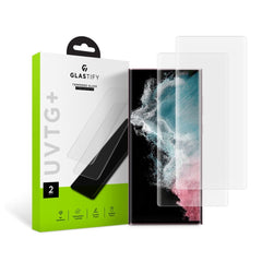 Gehärtetes Glas GLASTIFY UVTG+ 2-PACK GALAXY S22 ULTRA