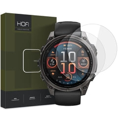 HARTGLAS HOFI GLASS PRO+ 2-PAK GARMIN FENIX 8 (47 MM) KLAR