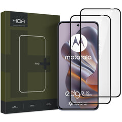 HARTGLAS HOFI GLASS PRO+ 2-PAKET MOTOROLA EDGE 50 NEO SCHWARZ