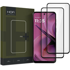 HARTGLAS HOFI GLASS PRO+ 2-PAK MOTOROLA MOTO G55 5G SCHWARZ