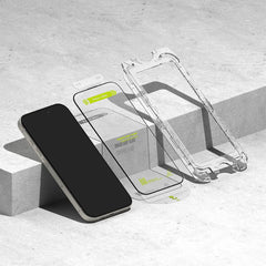 Gehärtetes Glas RINGKE EASY SLIDE 2-PACK IPHONE 16 PRO SCHWARZ