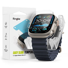 Gehärtetes Glas Ringke Easy Slide Apple Watch Ultra 1 / 2 (49 mm) klar