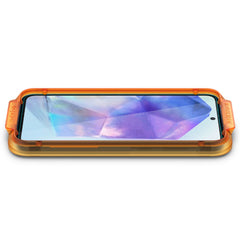 GEBROCHENES GLAS SPIGEN ALM GLAS.TR 2-PACK GALAXY A55 5G KLAR