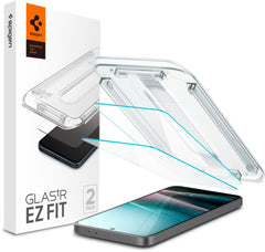 HARTGLAS SPIGEN GLAS.TR "EZ FIT" 2-PACK GALAXY A36 5G KLAR