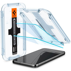 Gehärtetes Glas Spigen Glas.Tr "EZ FIT" 2-PACK GALAXY S23+ PLUS CLEAR