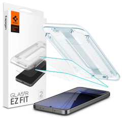 Gehärtetes Glas Spigen Glas.Tr "EZ FIT" 2-Pack Galaxy S24 FE Klar