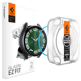 GEBROCHENES GLAS SPIGEN GLAS.TR "EZ-FIT" 2-PACK GALAXY WATCH 6 CLASSIC (47 MM) KLAR