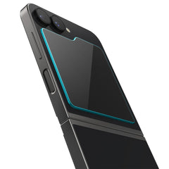 2X GESCHÜTZTES GLAS FÜR SAMSUNG GALAXY Z FLIP 6 SPIGEN GLAS.TR "EZ FIT" 2-PACK KLAR