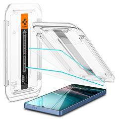 HARTGLAS SPIGEN GLAS.TR "EZ FIT" HD 2-PACK GALAXY S25 ULTRA KLAR