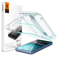HARTGLAS SPIGEN GLAS.TR "EZ FIT" HD 2-PACK GALAXY S25 ULTRA KLAR