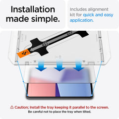 Gehärtetes Glas für iPad Pro 13 7 / 2024 Spigen Glas.TR "EZ FIT" klar