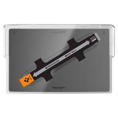 HARTGLAS SPIGEN GLASS FC "EZ FIT" TESLA MODEL X 2022 / MODEL S 2021 SCHWARZ