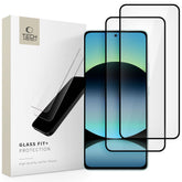 Gehärtetes Glas TECH-PROTECT GLASS FIT+ 2-PACK XIAOMI REDMI NOTE 14 4G / 5G SCHWARZ