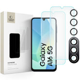 GEBROCHENES GLAS TECH-PROTECT SUPREME SET GALAXY A16 4G / 5G KLAR