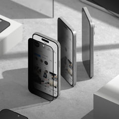 Gehärtetes Glas RINGKE EASY SLIDE 2-PACK IPHONE 15 / 16 PRIVACY