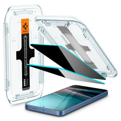 HARTGLAS SPIGEN GLAS.TR "EZ FIT" HD 2-PAK GALAXY S24+ PLUS / S25+ PLUS PRIVACY