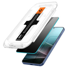 Gehärtetes Glas Spigen Glas.Tr "EZ FIT" HD 2-Pack Galaxy S24 / S25 Datenschutz