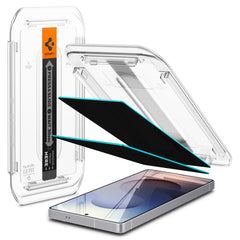 Gehärtetes Glas Spigen Glas.Tr "EZ FIT" HD 2-PACK GALAXY S25 ULTRA PRIVACY