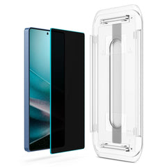 Gehärtetes Glas Spigen Glas.Tr "EZ FIT" HD 2-PACK GALAXY S25 ULTRA PRIVACY