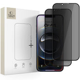 Gehärtetes Glas TECH-PROTECT GLASS SPY+ 2-PACK IPHONE 16E PRIVATSPHÄRE