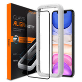 SPIGEN ALM GLAS.TR SLIM 2-PACK IPHONE 11 HARTGLAS