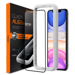 SPIGEN ALM GLAS.TR SLIM 2-PACK IPHONE 11 HARTGLAS