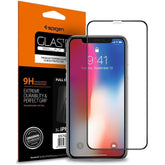 HARTGLAS SPIGEN GLASS FC IPHONE X/XS SCHWARZ