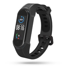 REMENDELI FÜR XIAOMI MI SMART BAND 5 / 6 / 6 NFC HEYBAND SHIELD SCHWARZ