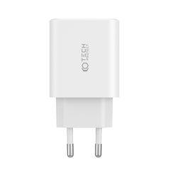 NETZLADEGERÄT FÜR HANDY UND TABLET TECH-PROTECT C30W 3-PORT NETZLADEGERÄT PD30W/QC3.0 WEISS