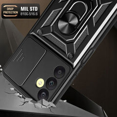 TECH-PROTECT CAMSHIELD PRO HÜLLE FÜR GALAXY A15 4G / 5G SCHWARZ