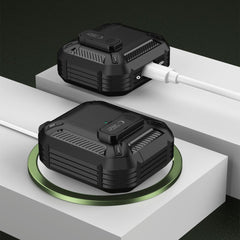 TECH-PROTECT CARBONOX HÜLLE FÜR APPLE AIRPODS 4 SCHWARZ