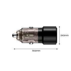 TECH-PROTECT CC03 2-PORT AUTO-LADEGERÄT PD75W SCHWARZ