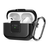 TECH-PROTECT DEFENDER HOOK MAGSAFE HÜLLE FÜR APPLE AIRPODS PRO 1 / 2 SCHWARZ