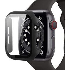 360° SCHUTZHÜLLE FÜR APPLE WATCH 41 MM DOOP DEFENSE 360GUARD SCHWARZ